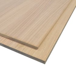 panneau Contreplaqué Extérieur Peuplier Elégance Globulus 3100 x 1530 mm vue tranche coté plusieurs épaisseurs