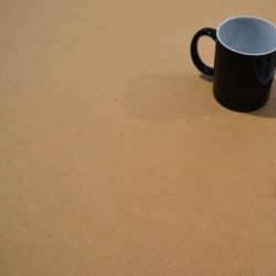 Panneau MDF vue du dessus