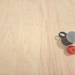 Panneau Contreplaqué Intérieur Peuplier vu du dessus