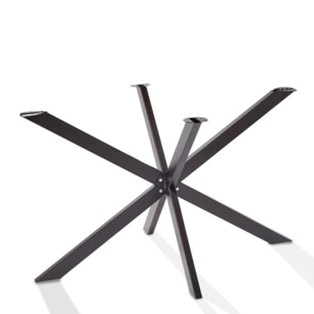 Pied de table Central croix - Grand modèle - coloris noir
