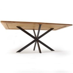 Pied de table Central croix - Grand modèle - 2 coloris