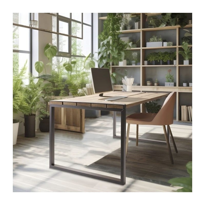 Table avec pied solivette mottez