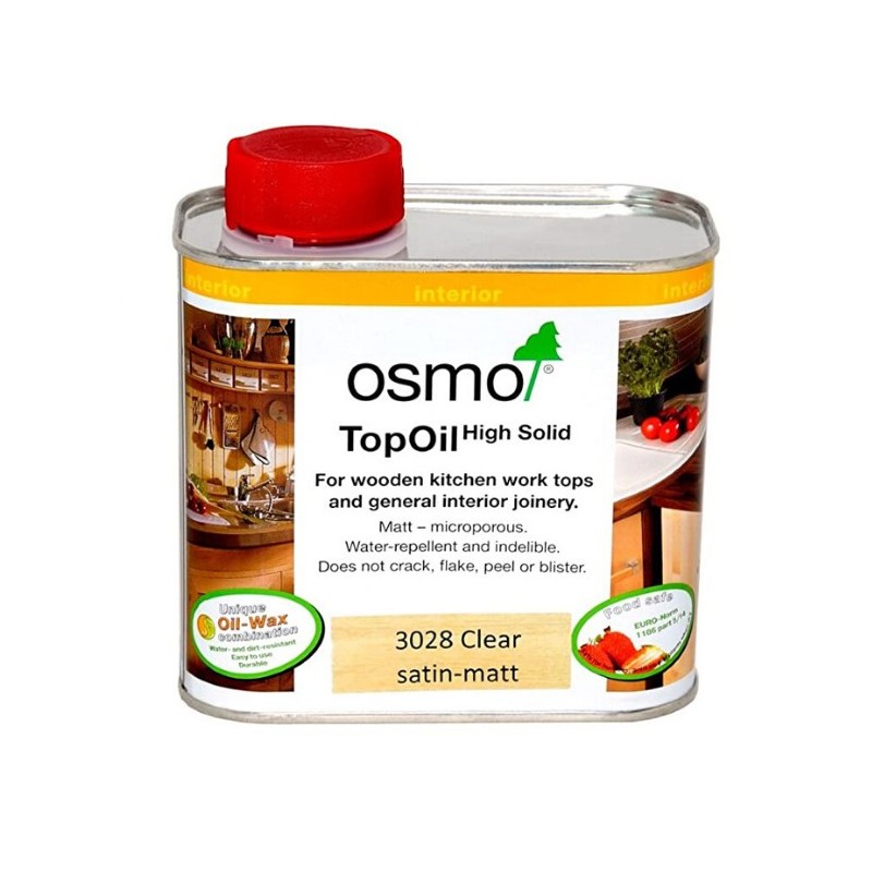 Huile de protection et d'entretien pour meubles et plans de travail en bois massif