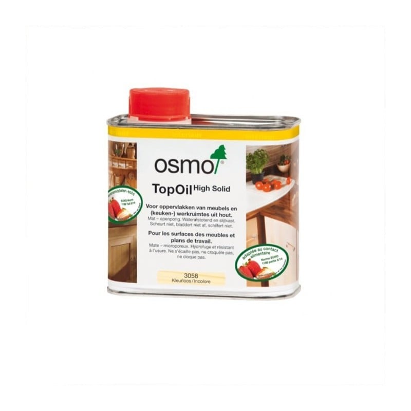 Huile de protection et d'entretien pour meubles et plans de travail en bois massif