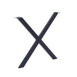 Pied de table Croix H.71 cm - Noir