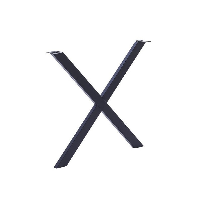 Pied de table Croix H.71 cm - Noir